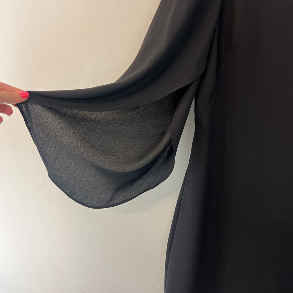 London Times Black Long Sleeve Dress 14