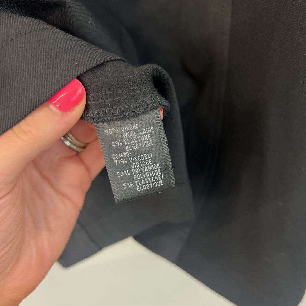 Lafayette 148 Black Long Sleeve Blazer Top 12