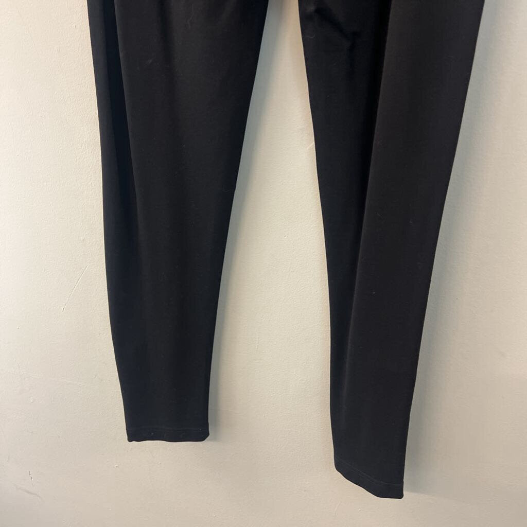 Narration Black Embellished Ankle Pull On Pants Extra Large