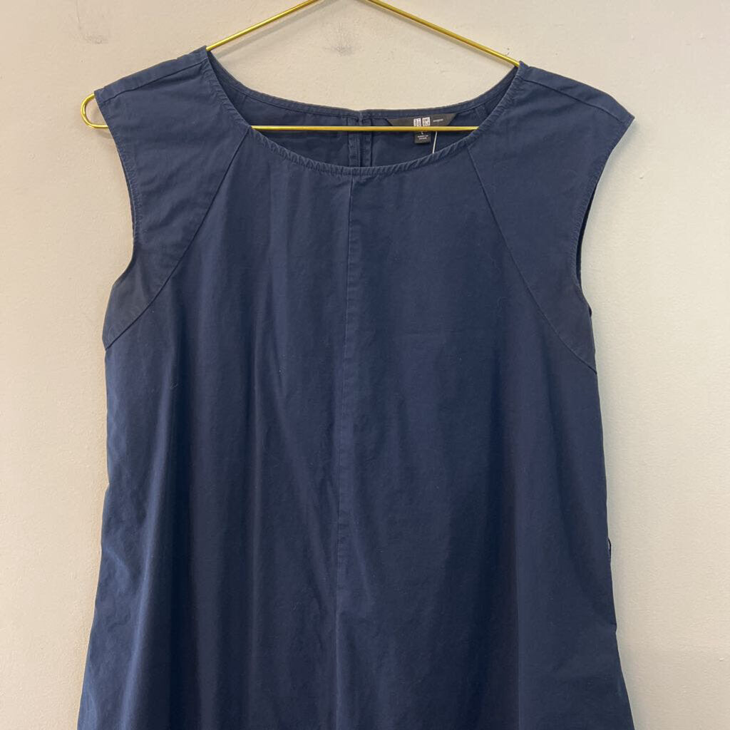 Uniqlo Navy Tank Shift Dress Large
