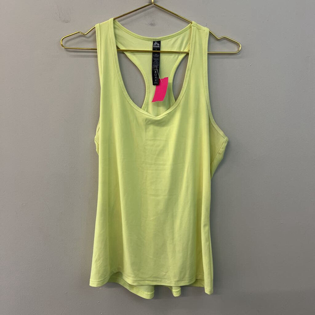RBX Lime Green Athletic Tank Top Large