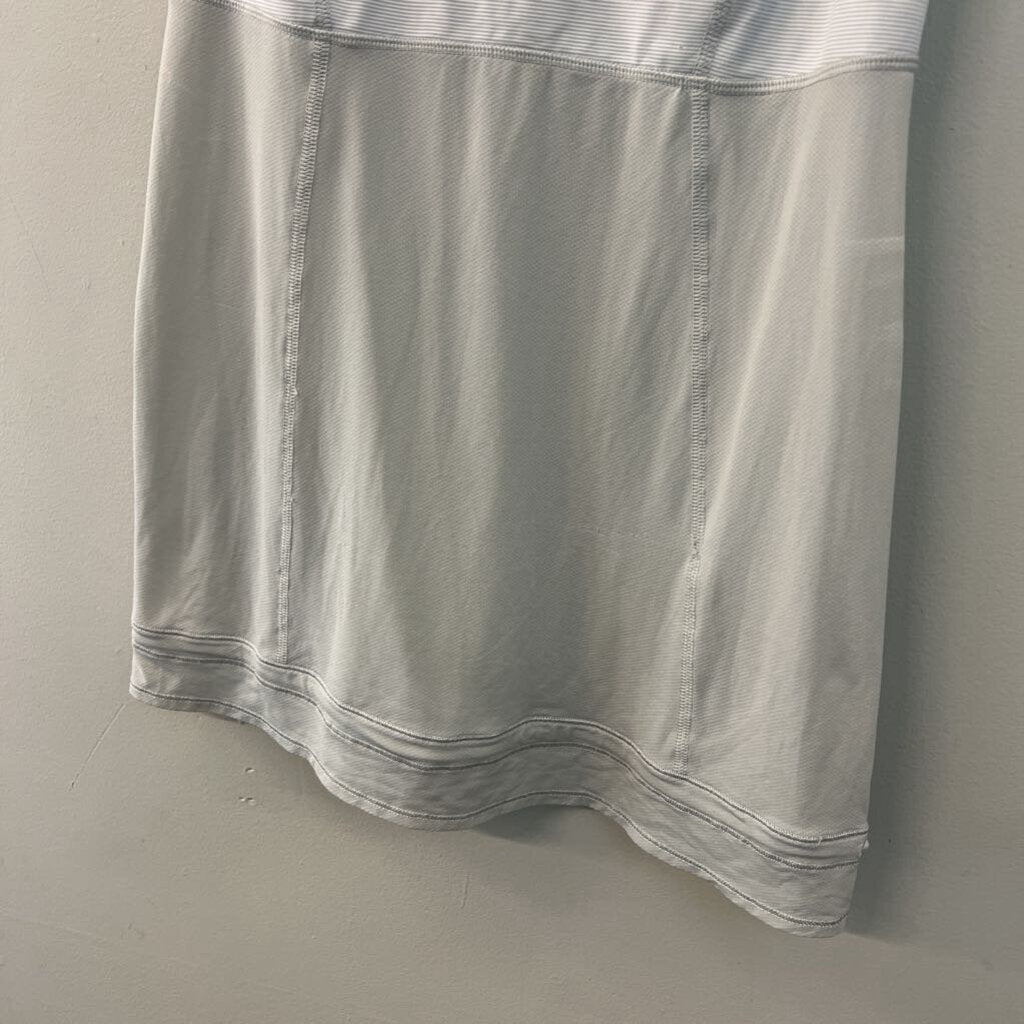 Lululemon Grey Cinch Waist Athletic Tank Top Medium