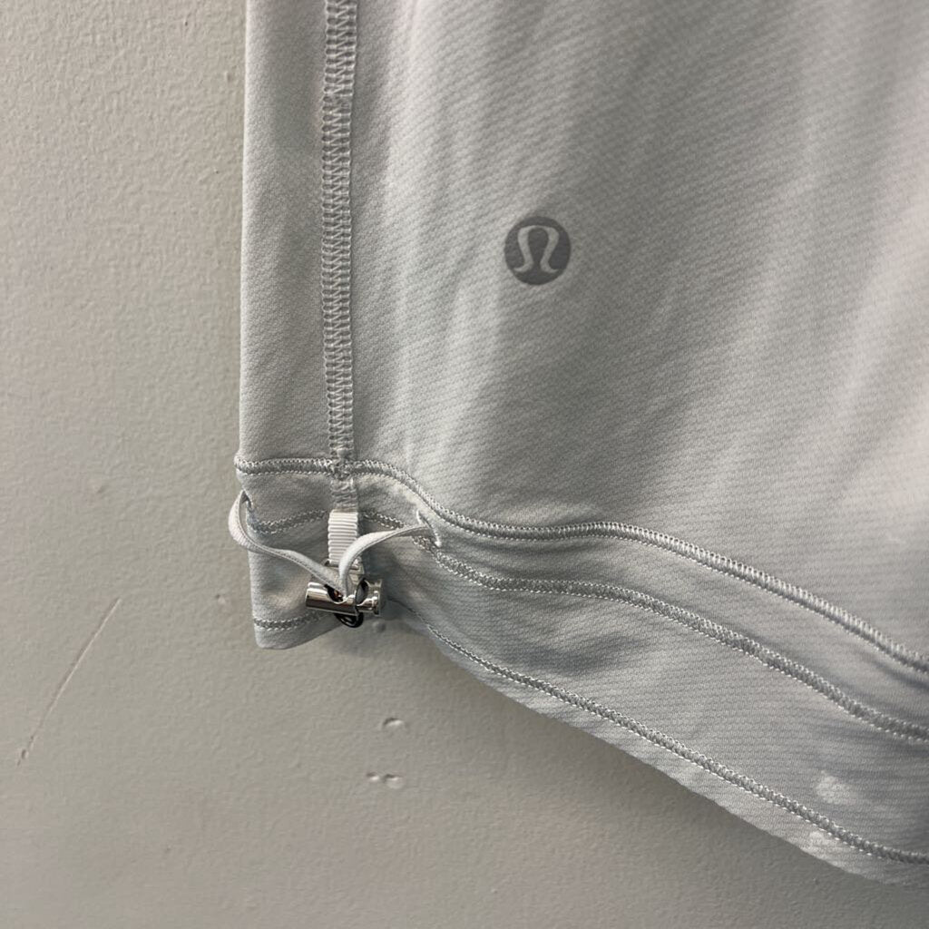 Lululemon Grey Cinch Waist Athletic Tank Top Medium