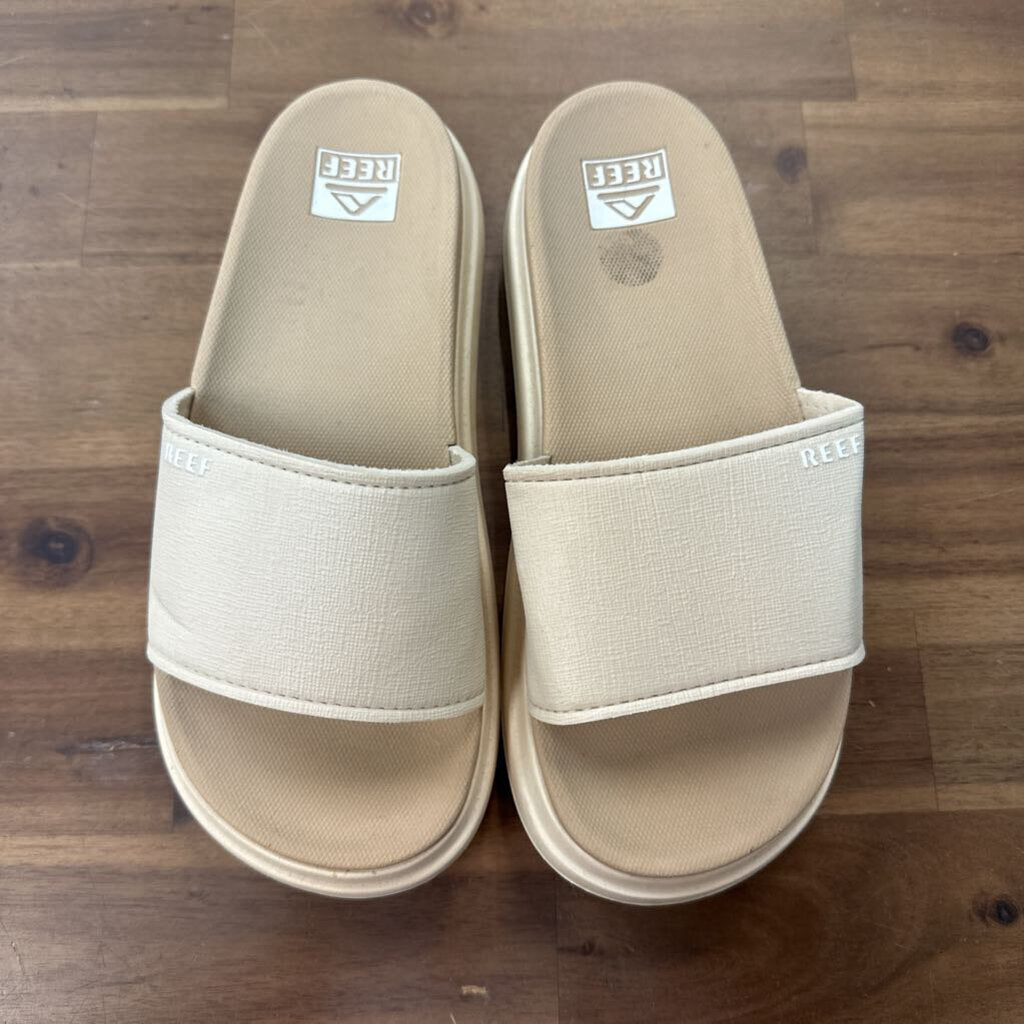 Reef Beige Cushion Bondi Bay Platform Slides 8