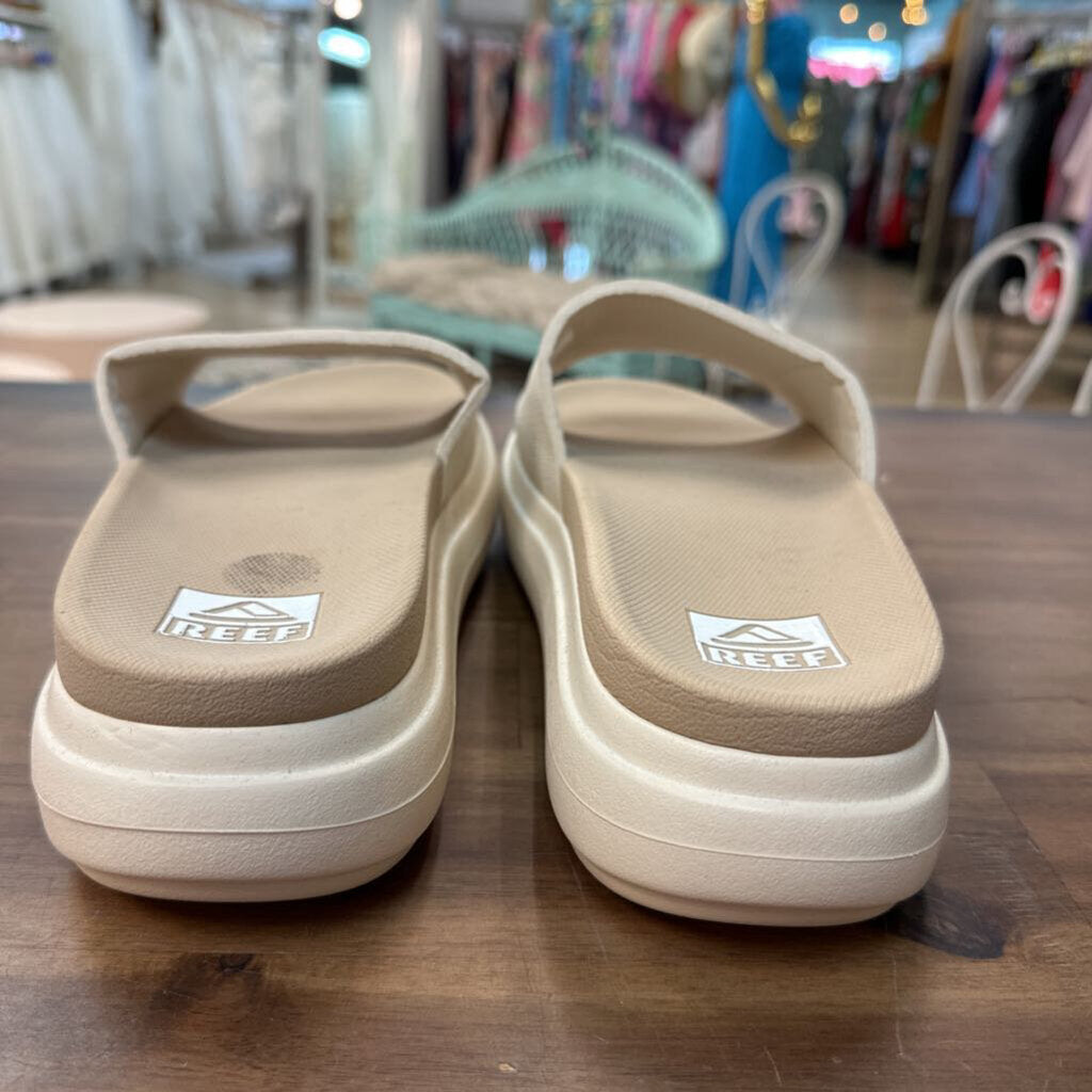 Reef Beige Cushion Bondi Bay Platform Slides 8