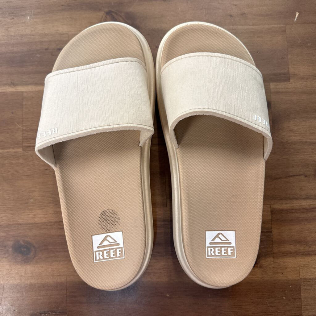 Reef Beige Cushion Bondi Bay Platform Slides 8