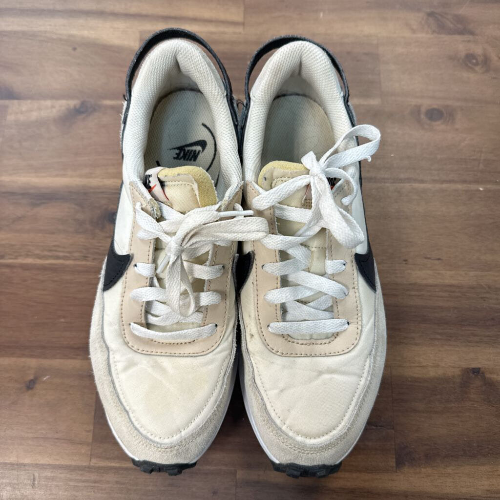 Nike Cream/ Black Waffle Debut Sneakers 8