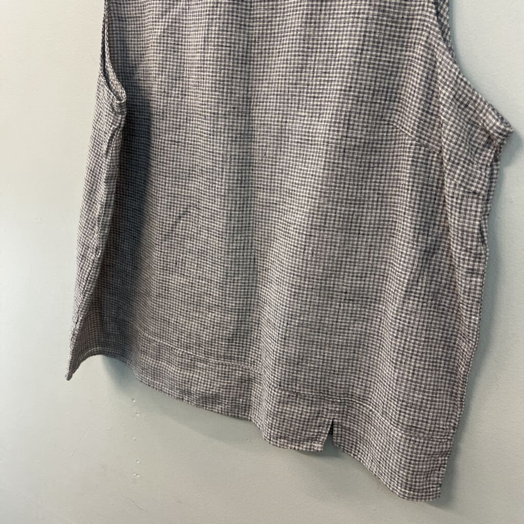 Habitat White/ Black Print Tank Top Large