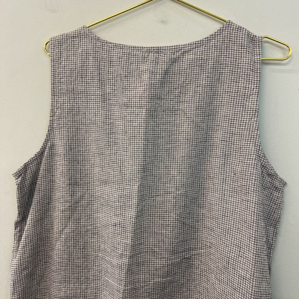 Habitat White/ Black Print Tank Top Large