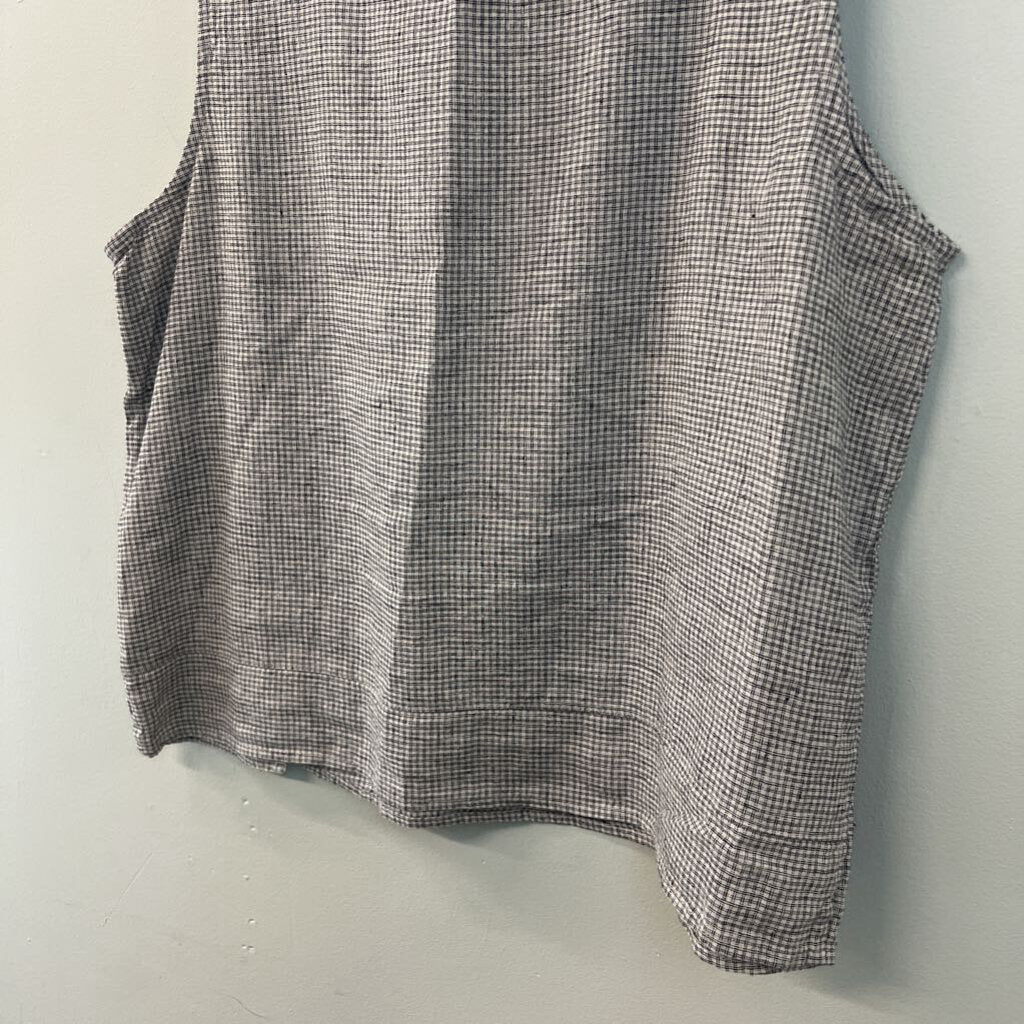 Habitat White/ Black Print Tank Top Large