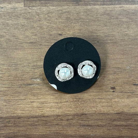 Brighton Pearl/ Rhinestone Stud Earrings