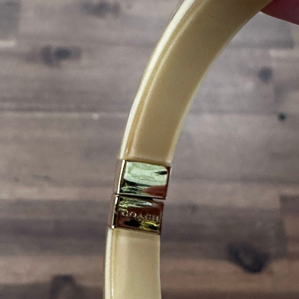 Coach Gold Bangle Bracelet