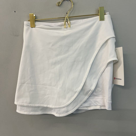 Lululemon White Asymmetrical Layered Skort 4