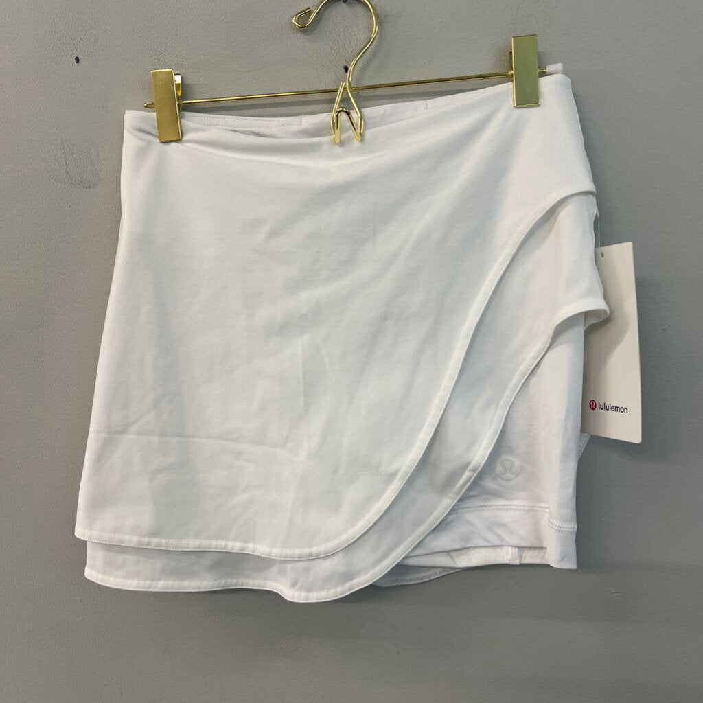 Lululemon White Asymmetrical Layered Skort 4