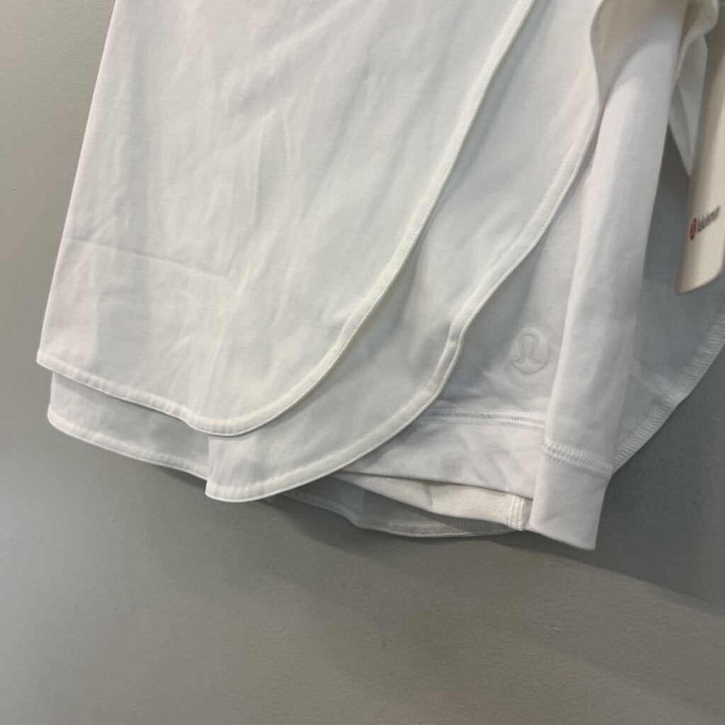 Lululemon White Asymmetrical Layered Skort 4