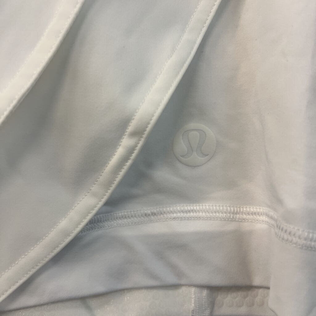 Lululemon White Asymmetrical Layered Skort 4