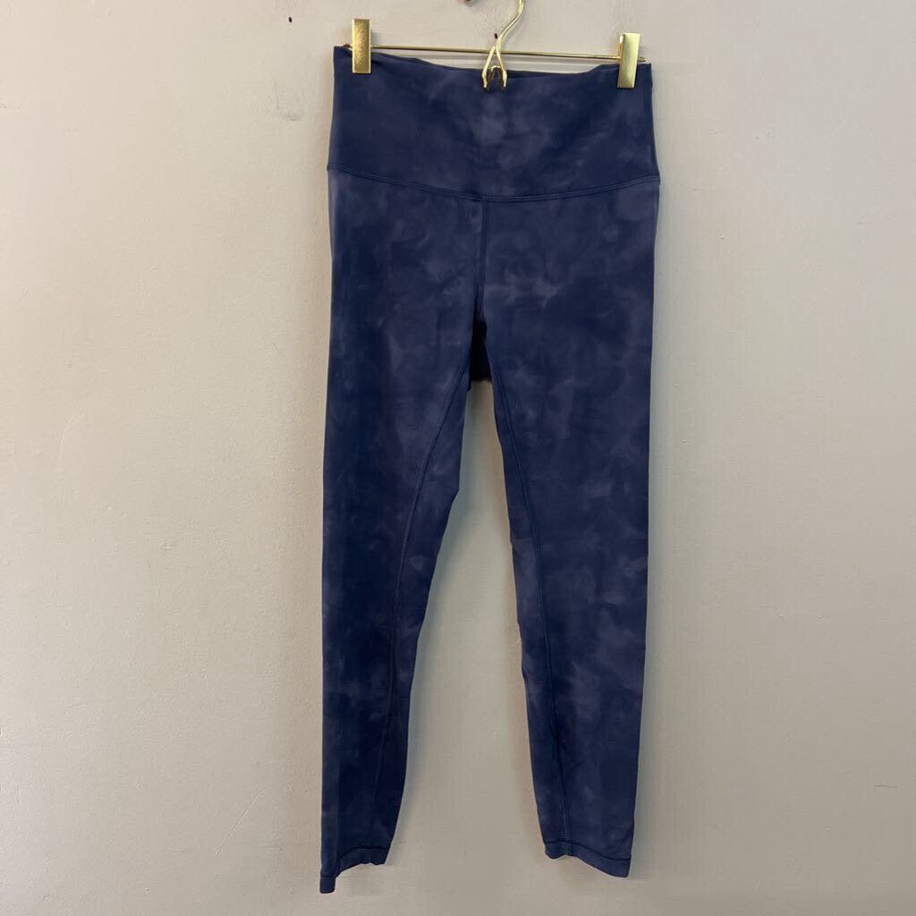 Lululemon Blue Print Cropped Leggings 8