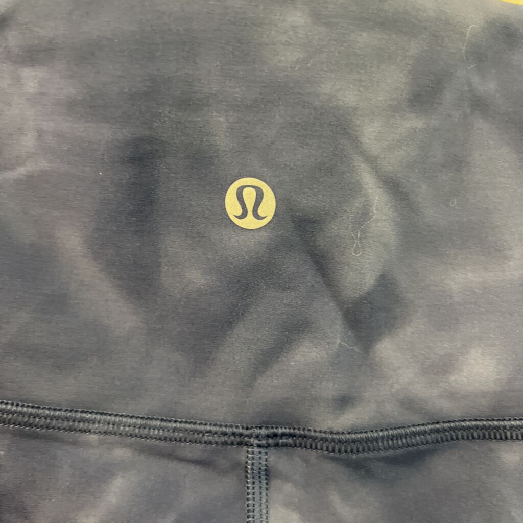 Lululemon Blue Print Cropped Leggings 8