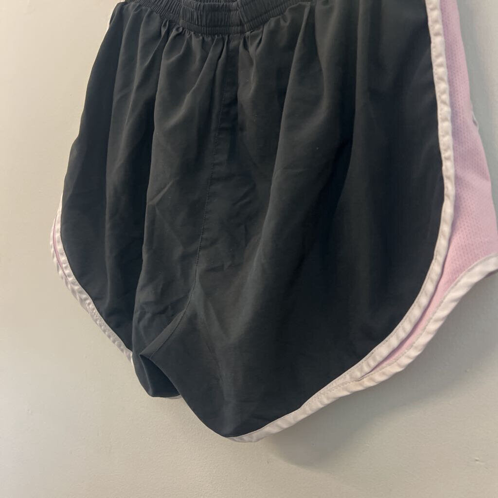 Nike Black/ Pink Athletic Shorts Large