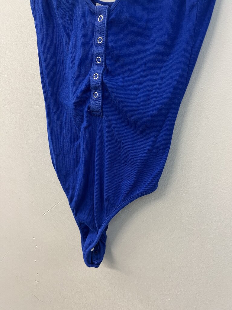 Intimately Free People Royal Blue Tank Bodysuit Extra Small