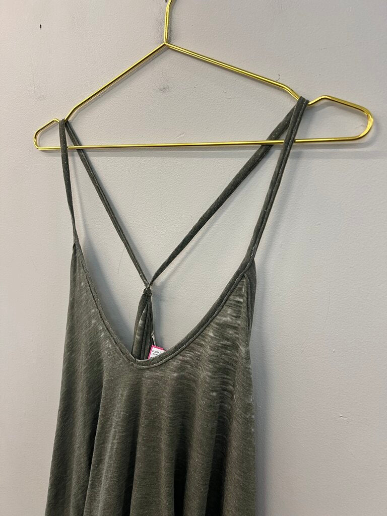 We The Free Green Tank Top Small