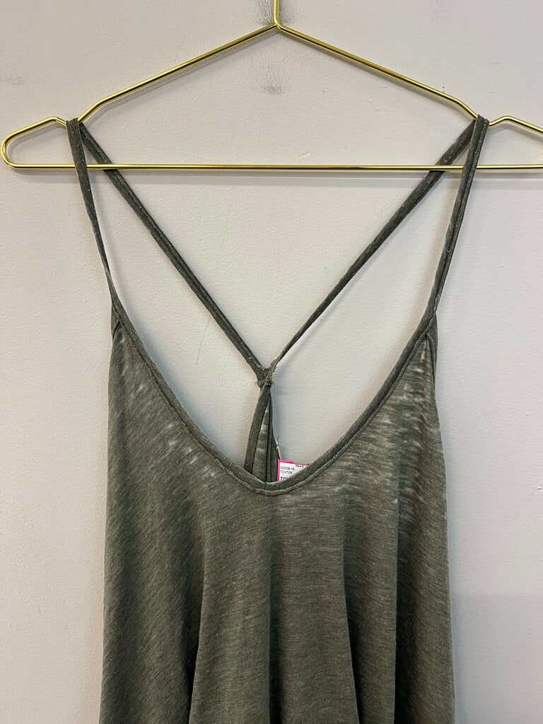 We The Free Green Tank Top Small