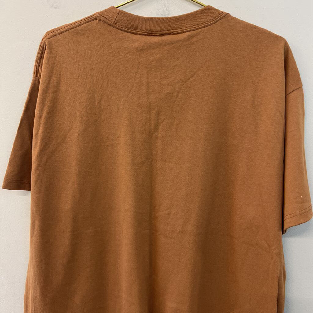 Tee Luv Brown Coors Short Sleeve Graphic Tee Large