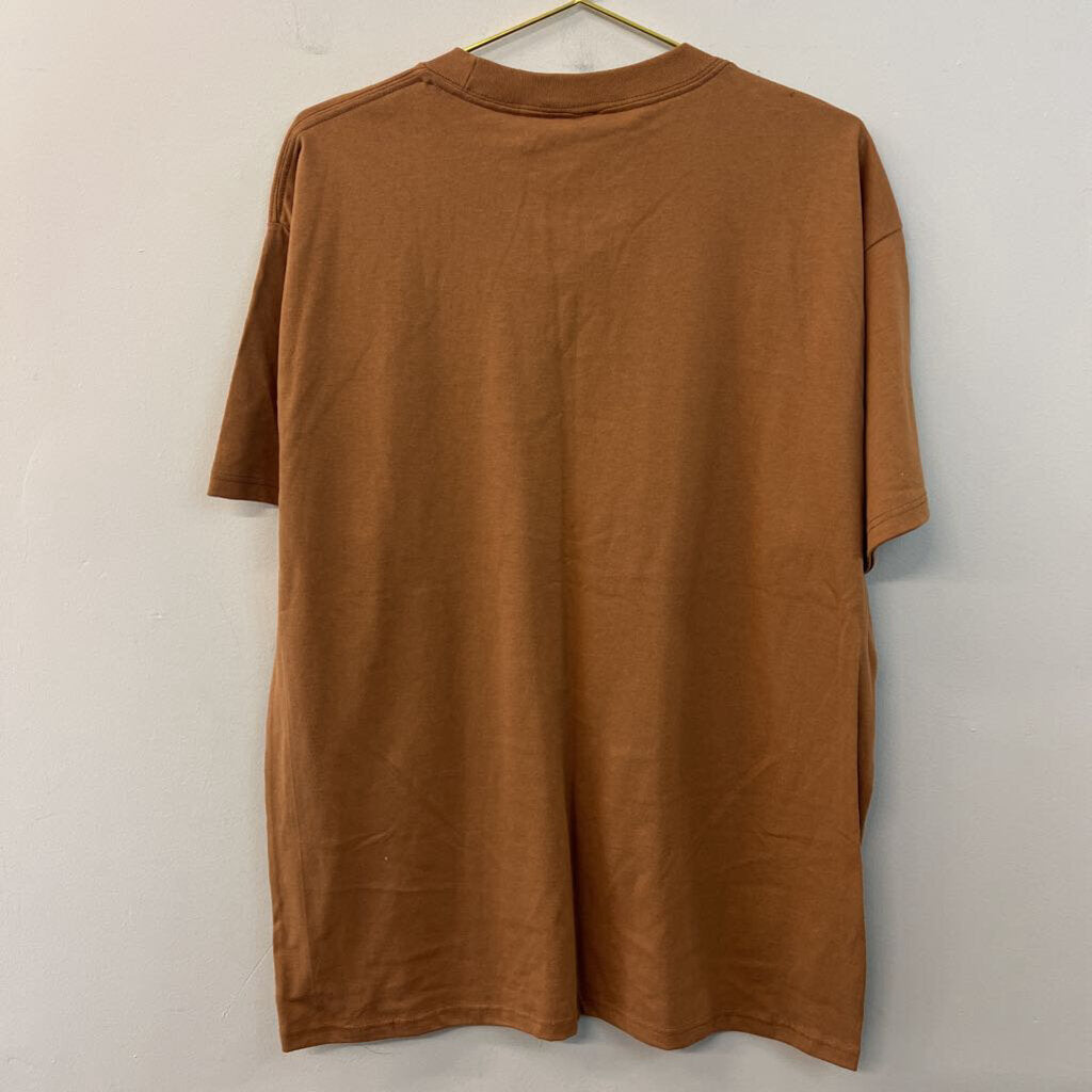 Tee Luv Brown Coors Short Sleeve Graphic Tee Large