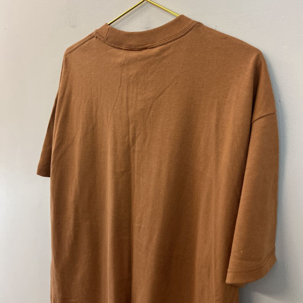 Tee Luv Brown Coors Short Sleeve Graphic Tee Large