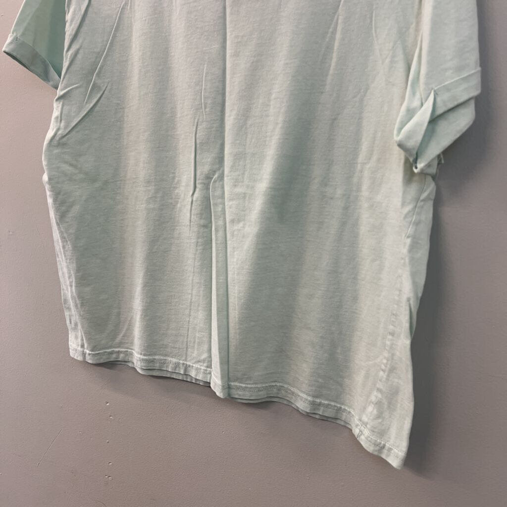 Fifth Sun Mint/ Multi Claude Monet Short Sleeve Graphic Tee Large