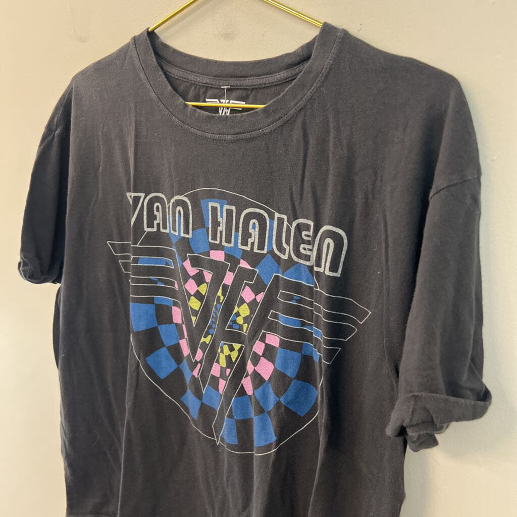 Van Halen Black/ Multi Short Sleeve Graphic Tee Medium