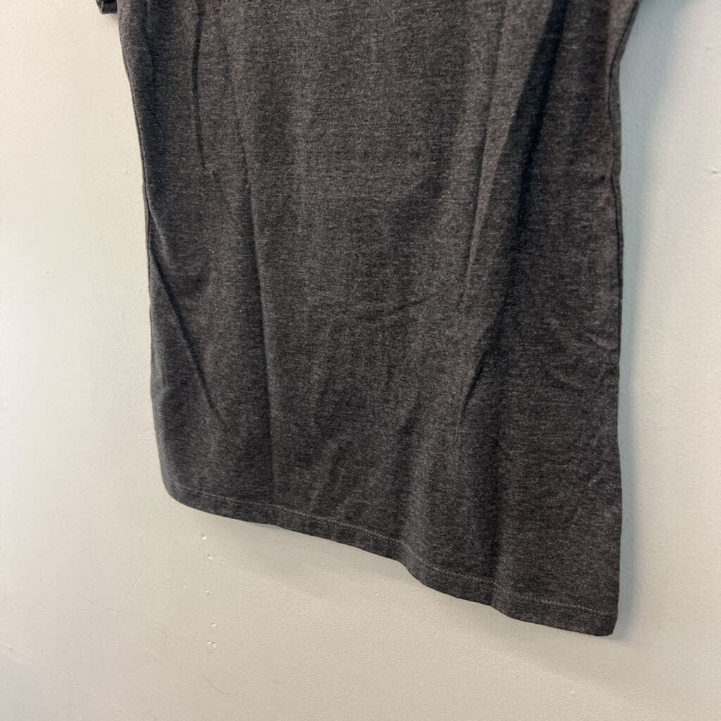 Grey/ Red Wino-Saur Short Sleeve Graphic Tee Small