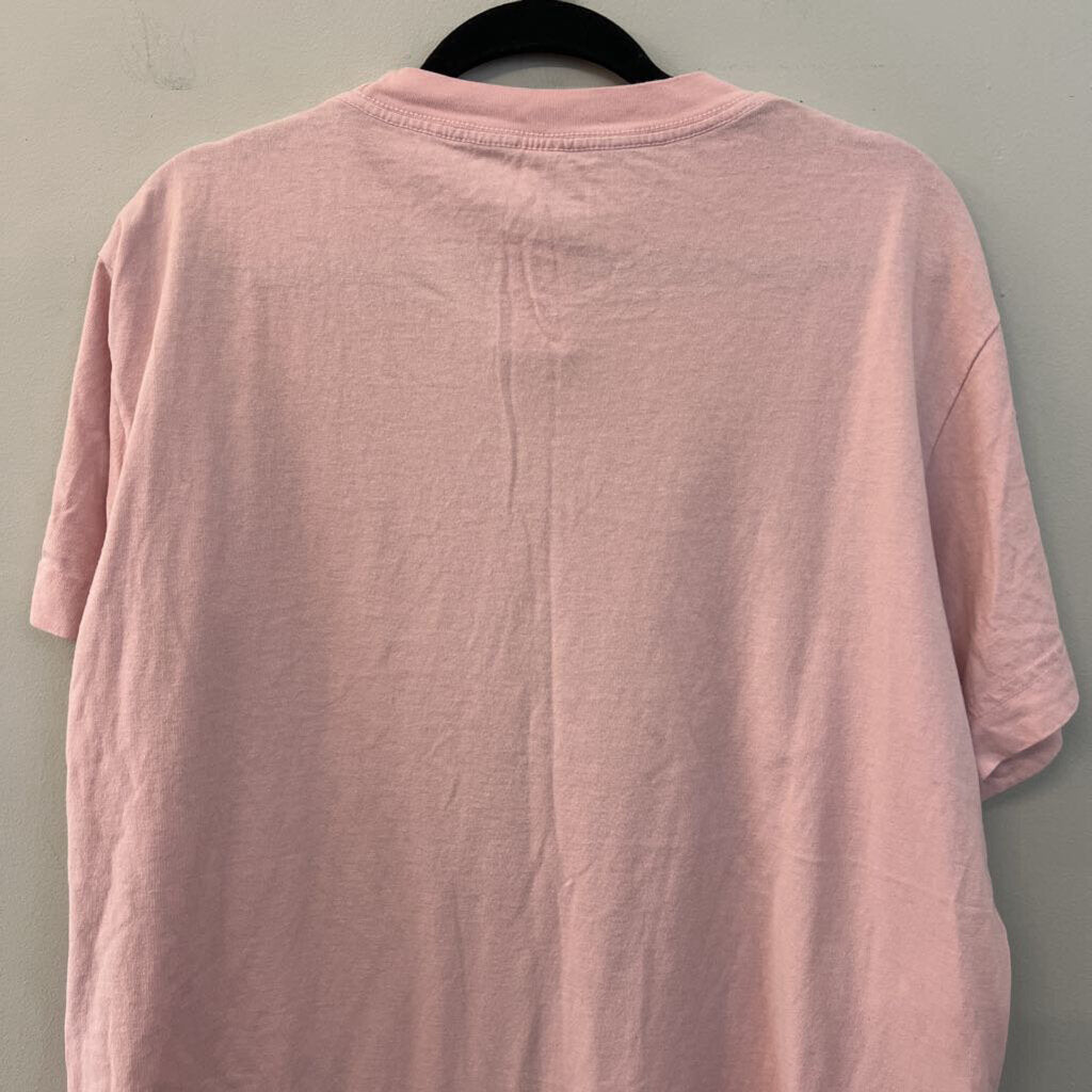 Everybody World Pink Chappell Roan Short Sleeve Graphic Tee Large