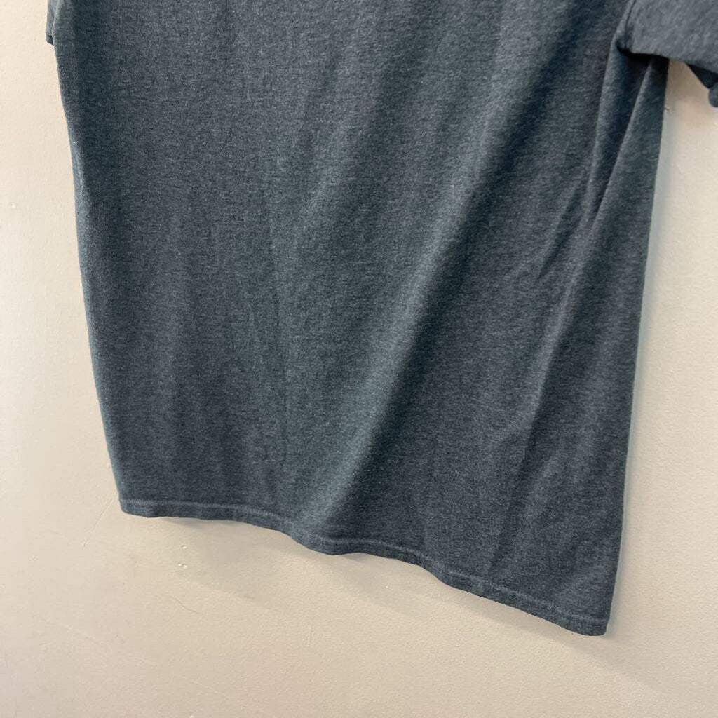 Grey/ Multi Surfboard Mickey Short Sleeve Graphic Tee Medium