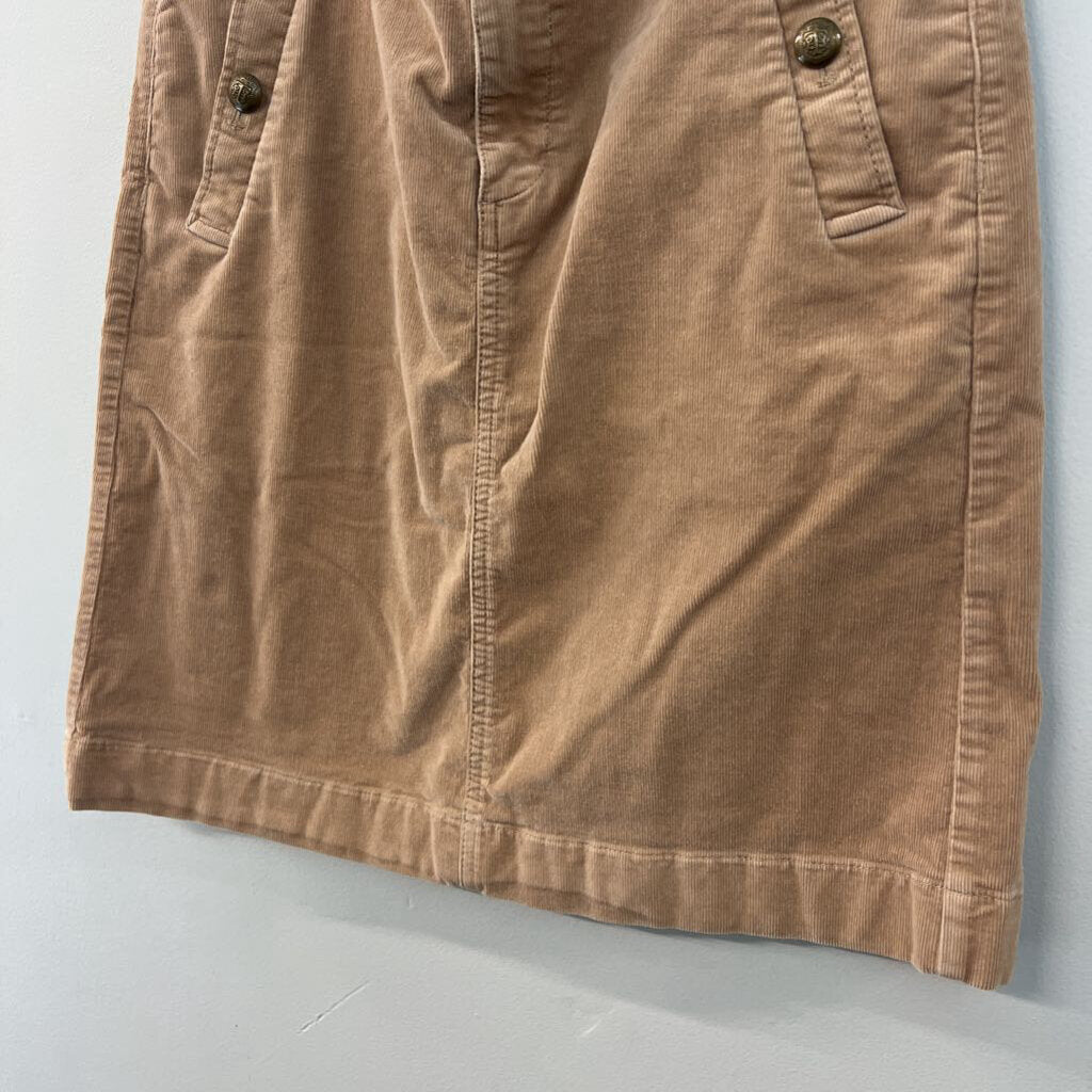 Talbots Brown Corduroy Skirt 6