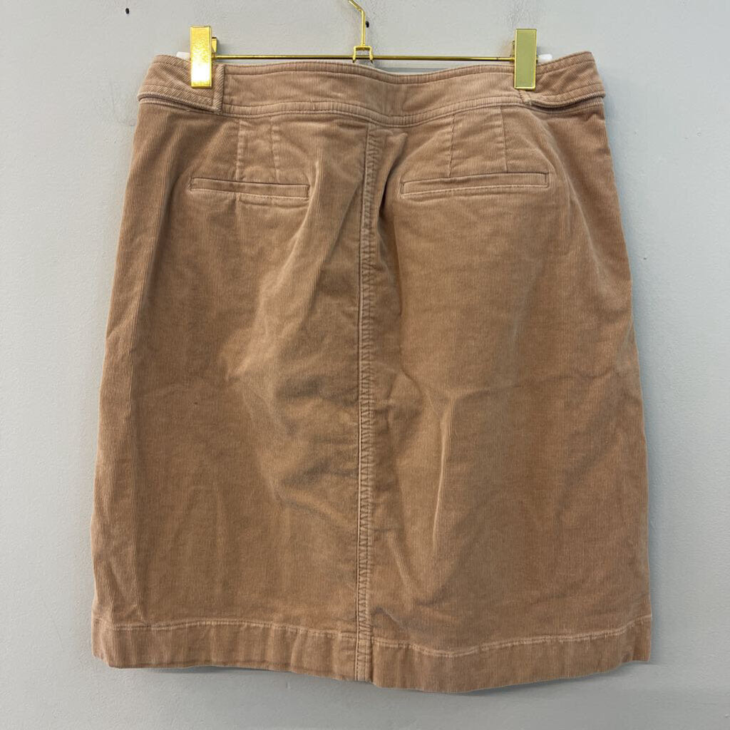 Talbots Brown Corduroy Skirt 6