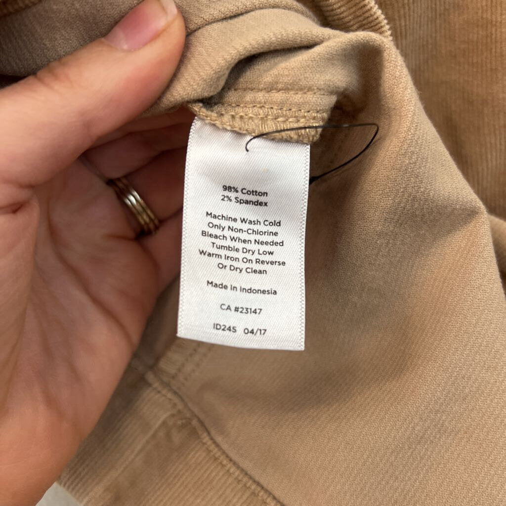 Talbots Brown Corduroy Skirt 6