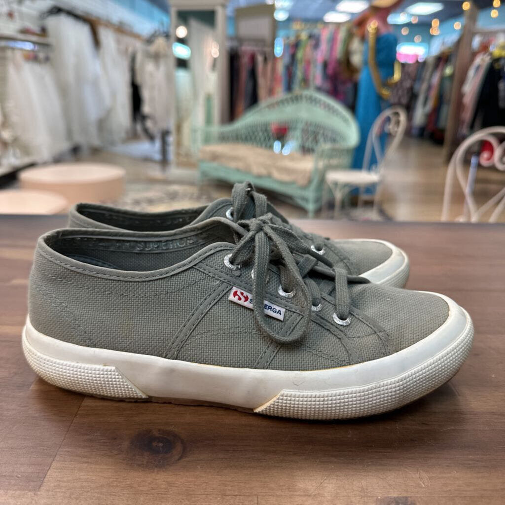Superga Grey 2750 Classic Sneakers 37.5