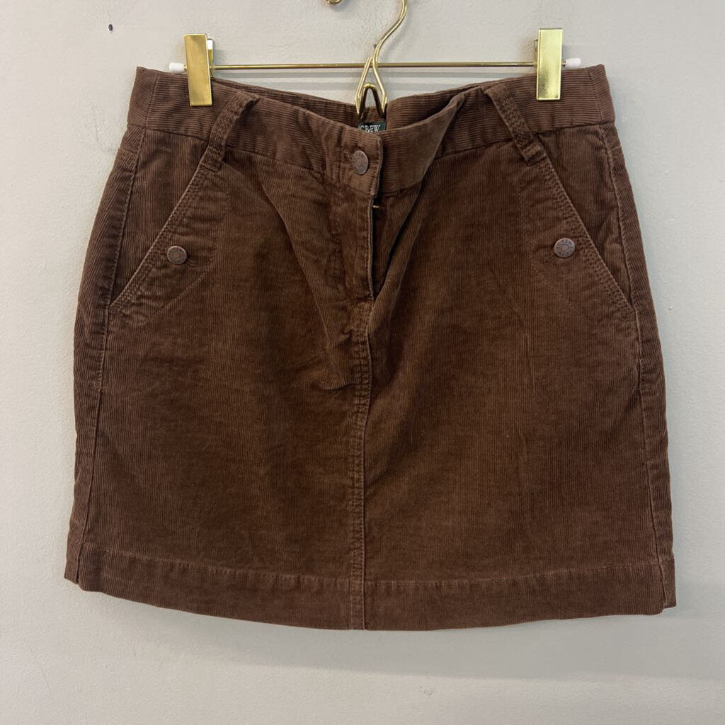 J Crew Brown Corduroy Skirt 4