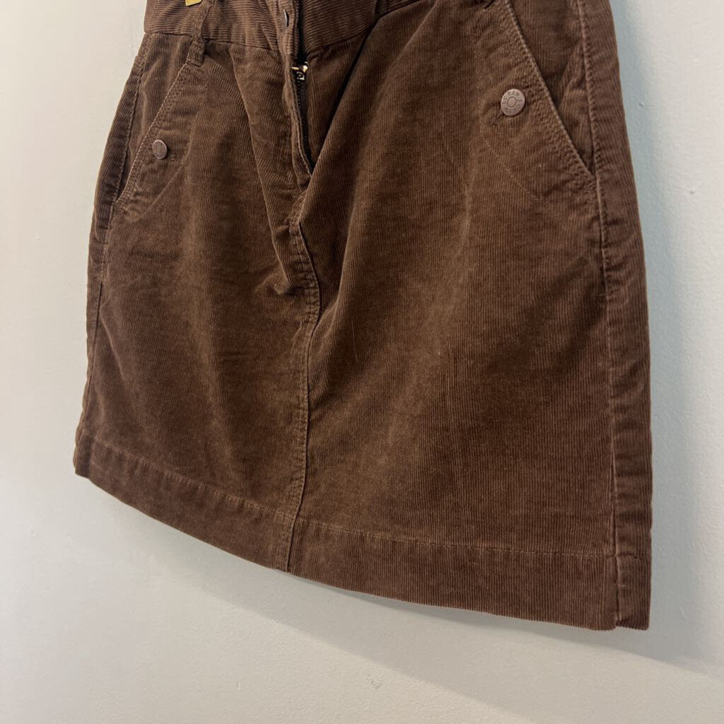 J Crew Brown Corduroy Skirt 4