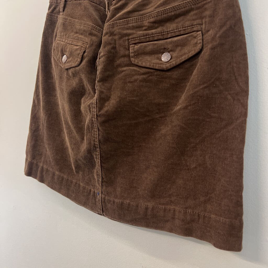 J Crew Brown Corduroy Skirt 4