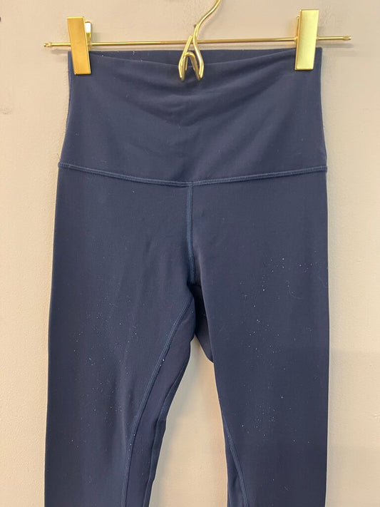 Lululemon Navy Cropped Leggings 2