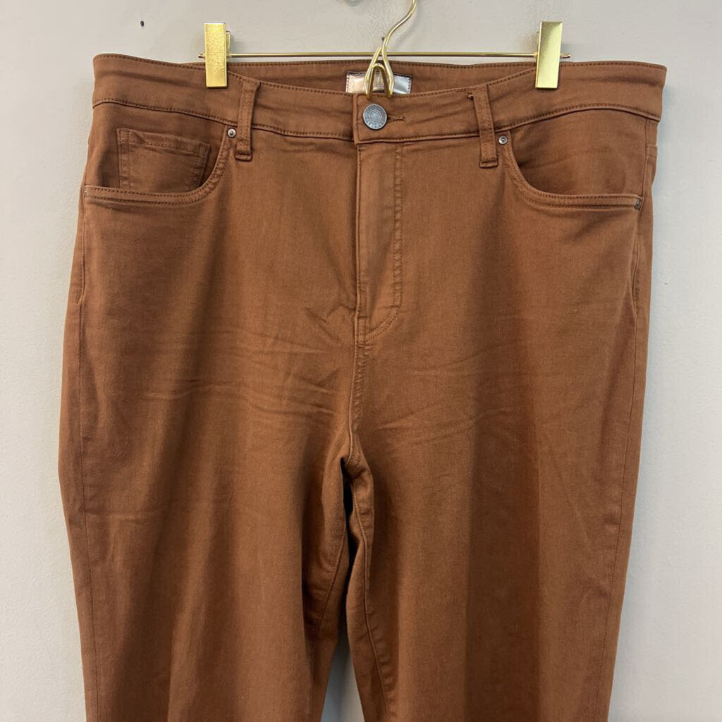 Kut Brown Diana Fab Ab Skinny Jeans 16