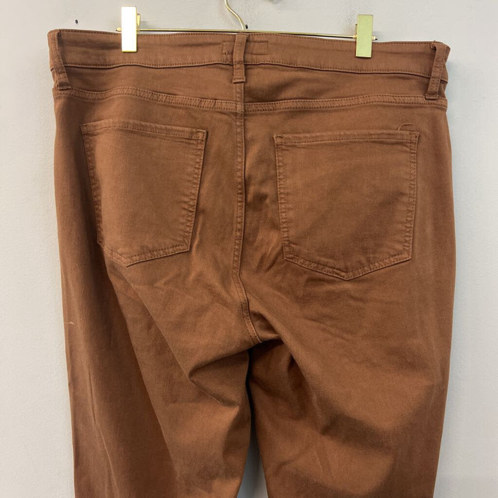 Kut Brown Diana Fab Ab Skinny Jeans 16
