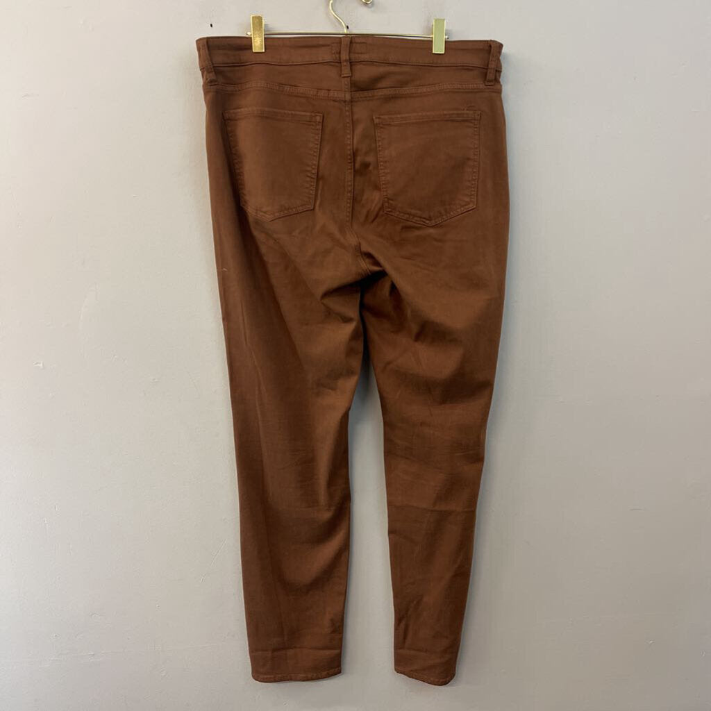 Kut Brown Diana Fab Ab Skinny Jeans 16