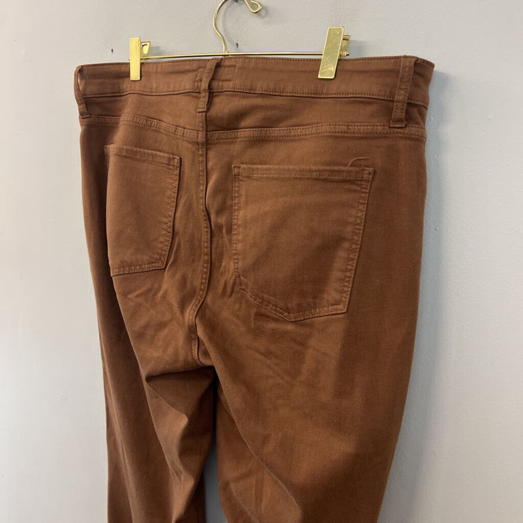 Kut Brown Diana Fab Ab Skinny Jeans 16