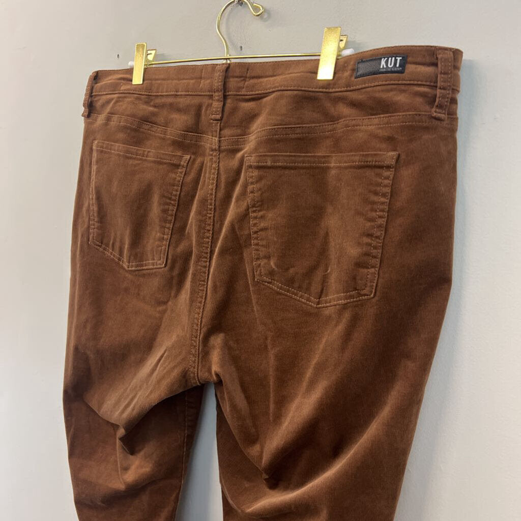 Kut Brown Corduroy Catherine Boyfriend Pants 16