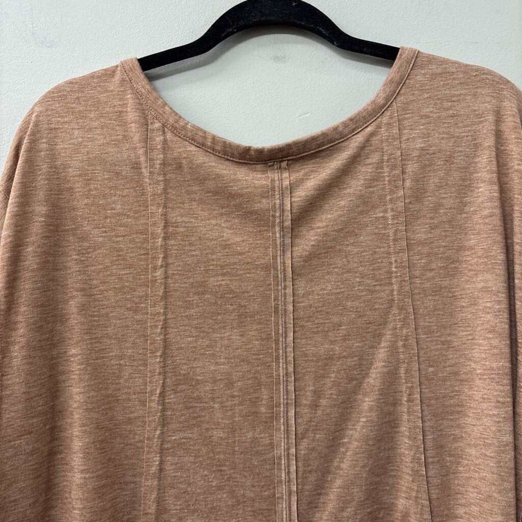 Brown Long Sleeve Top Medium