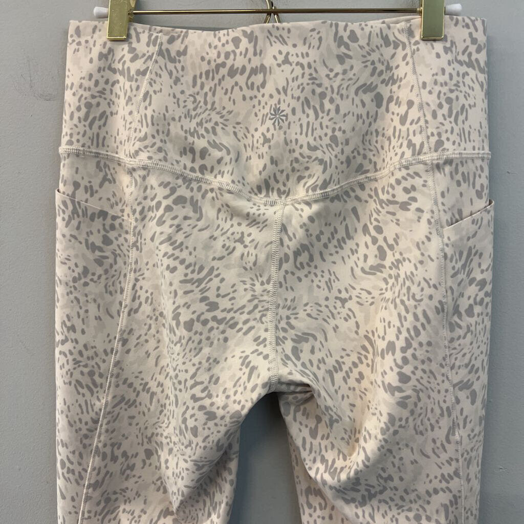 Athleta Salutation Stash Printed Crop Leggings Medium