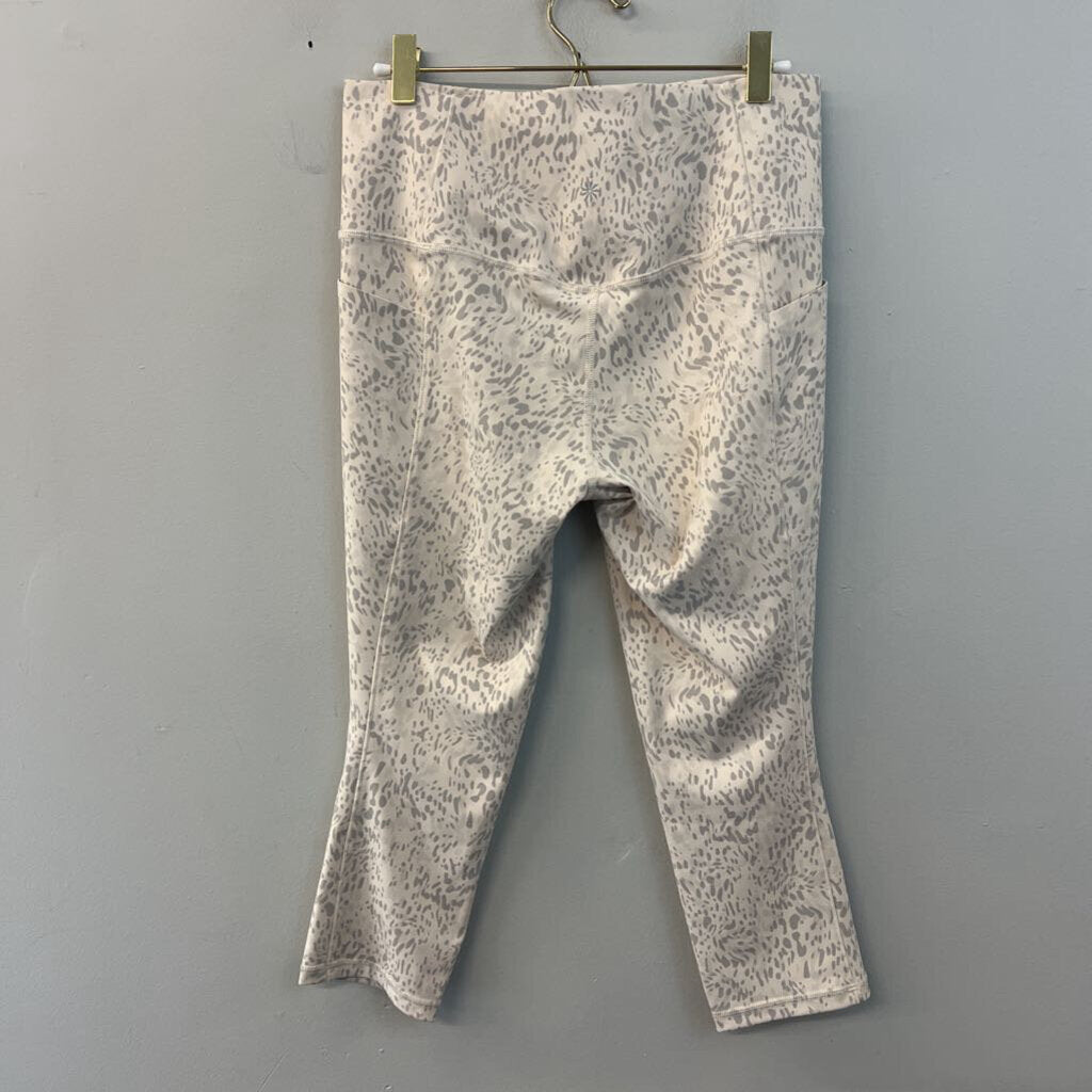 Athleta Salutation Stash Printed Crop Leggings Medium